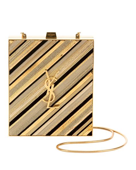 ysl fog clutch|YSL tuxedo clutch.